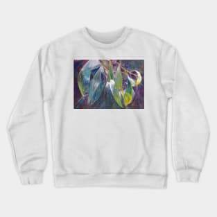 The Gentle Rain Throw Pillow Crewneck Sweatshirt